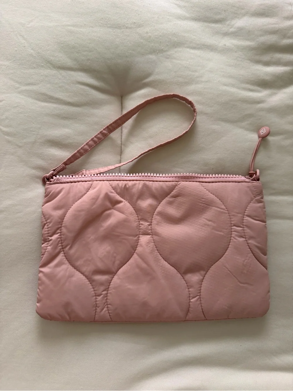 Vera Bradley Blush Pink Quilted Wristlet